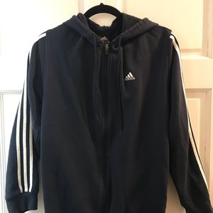 Adidas Essential Fleece Zip Hoodie